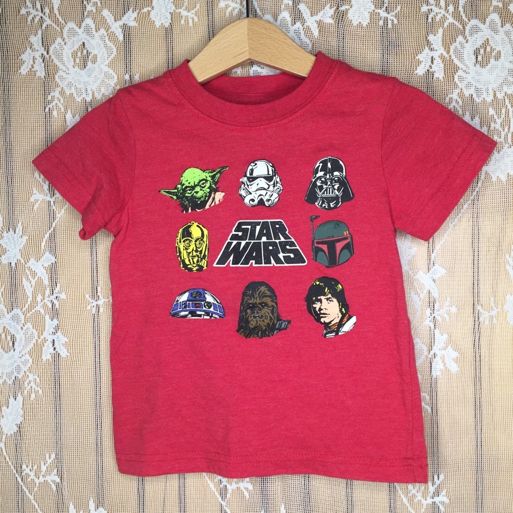 Red Star Wars T Shirt